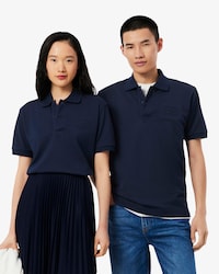 Classic Fit Embossed Branding Polo Shirt