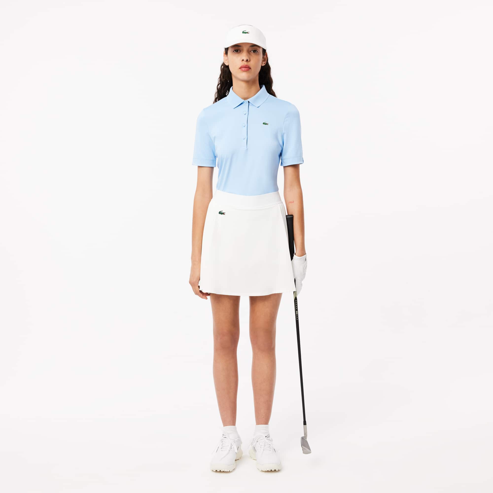 ★LACOSTE★ Women's Wool Mini Skirt Black JF6294-54N031 Women's Straight Wool Skirt - Shorts & Skirts - New In 2025