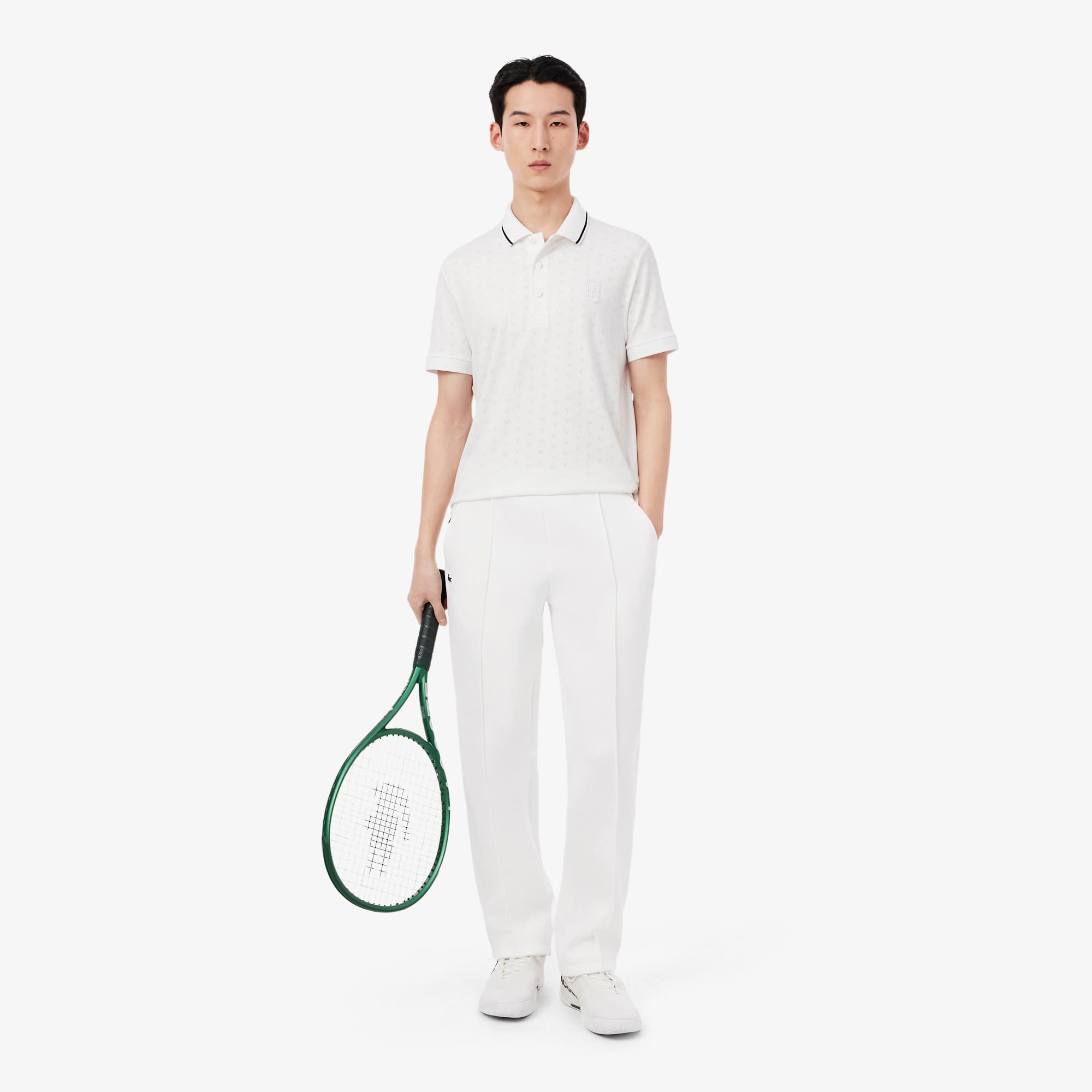 Lacoste Tennis Heritage Sweatpants In Red