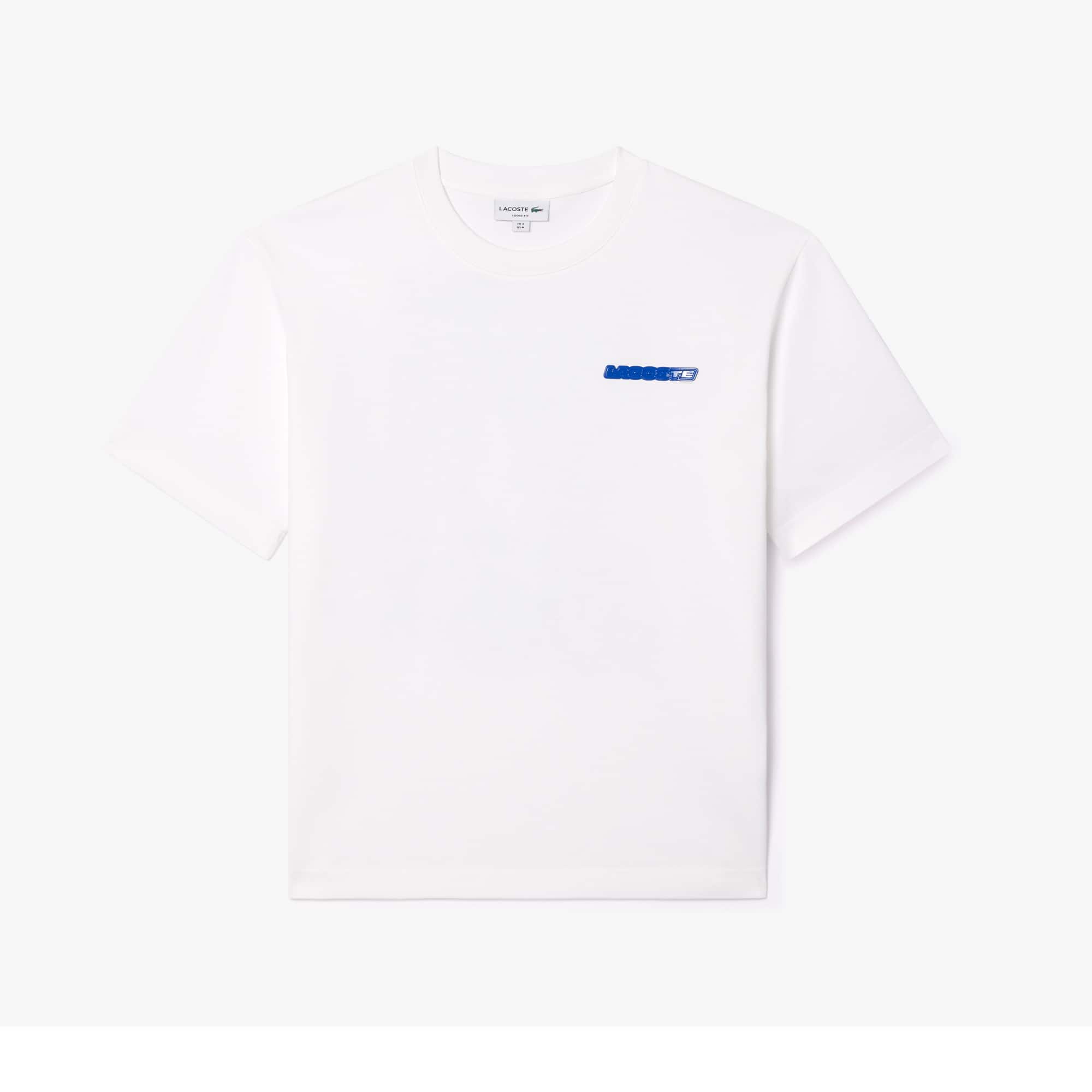 【関税込み】Lacoste ホワイト Lafayette Tシャツ Men's Loose Fit T-Shirt - T-shirts - New In 2025 | Lacoste