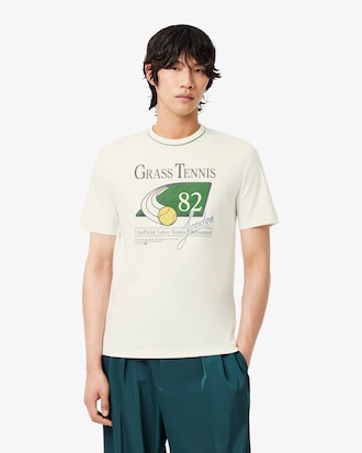 Runway Tennis Print T-shirt