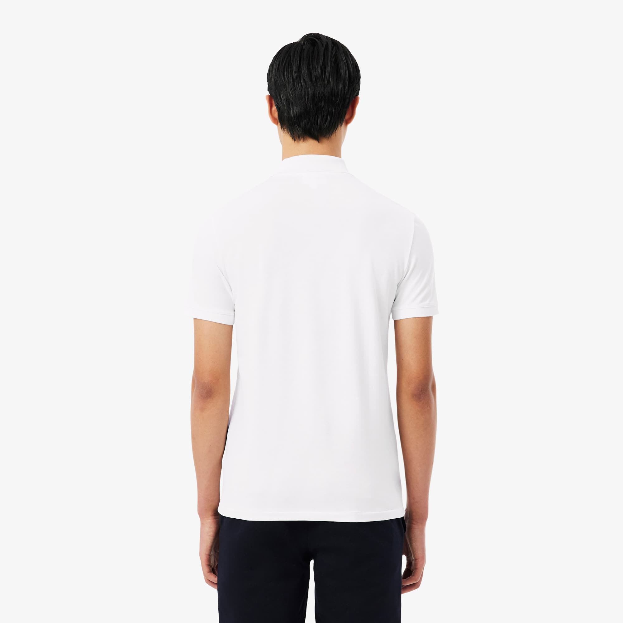 Slim Fit Branded Piqué Polo