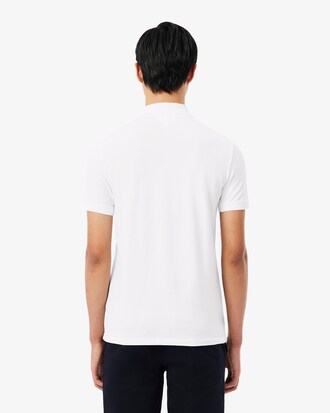 Slim Fit Branded Piqu&eacute; Polo