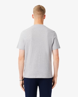 Men's Crocodile Print Cotton Undershirt