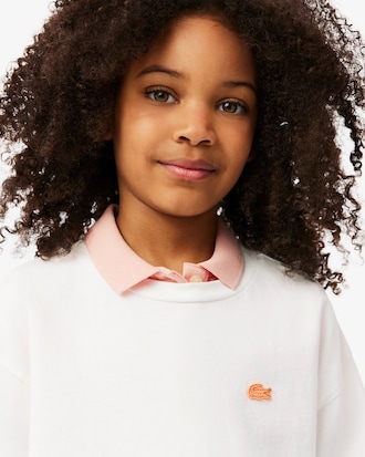 Crocodile Print Cotton T-Shirt