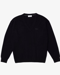 Women's V-neck Wool Sweater