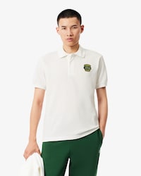 Men's Classic Fit Petit Piqu&eacute; Badge Polo