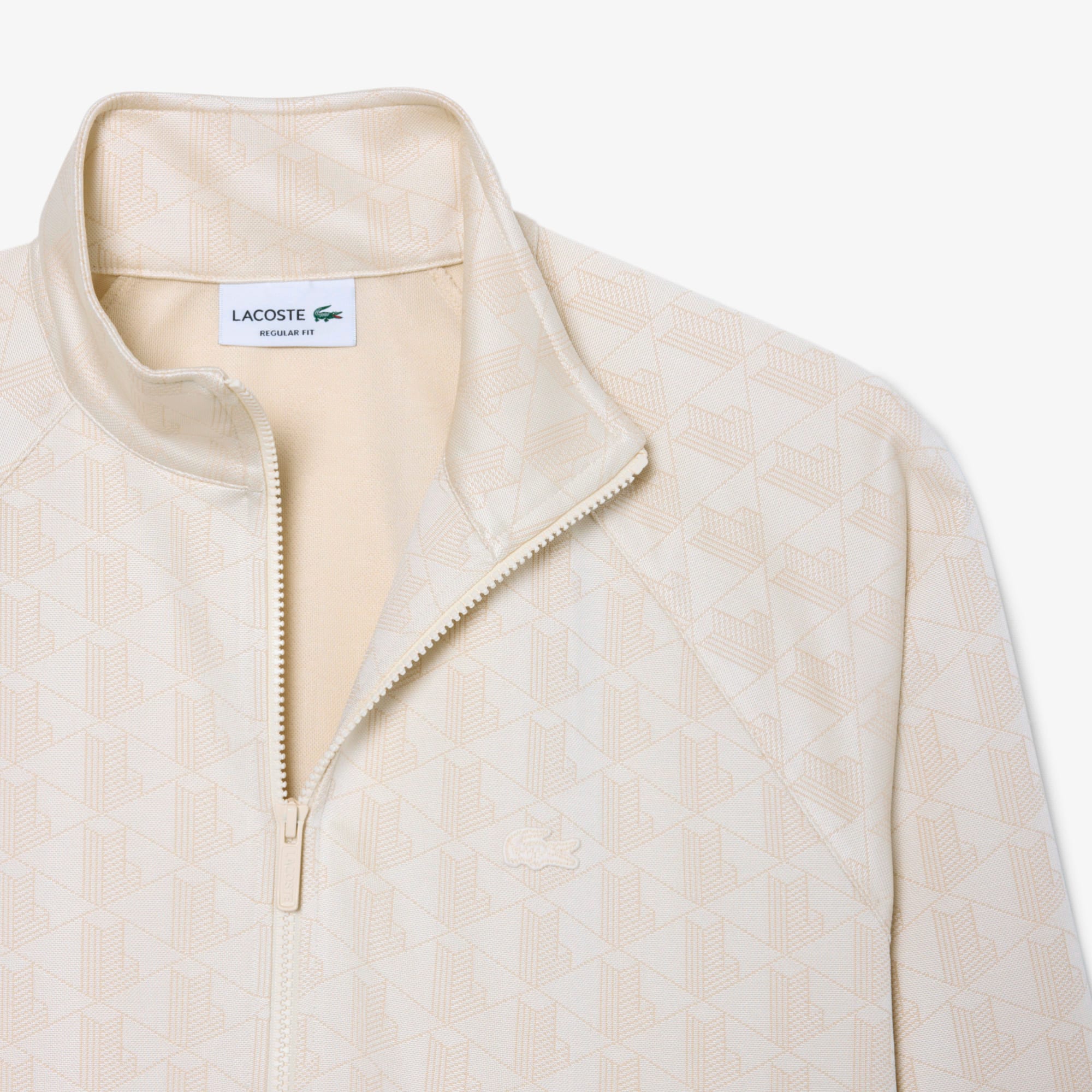 Monogram Jacquard Zipped Jacket