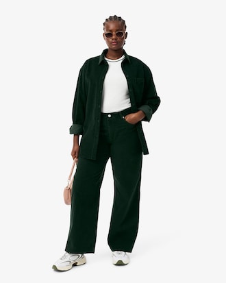 Women's Oversized Corduroy Overshirt
