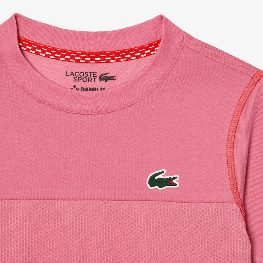 Tshirt garçon Lacoste Tennis x Daniil Medvedev en jersey Tshirts et