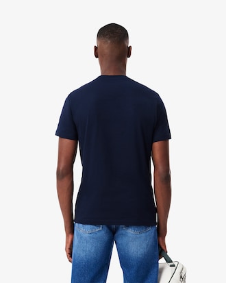Men's Signature Print Cotton T-Shirt