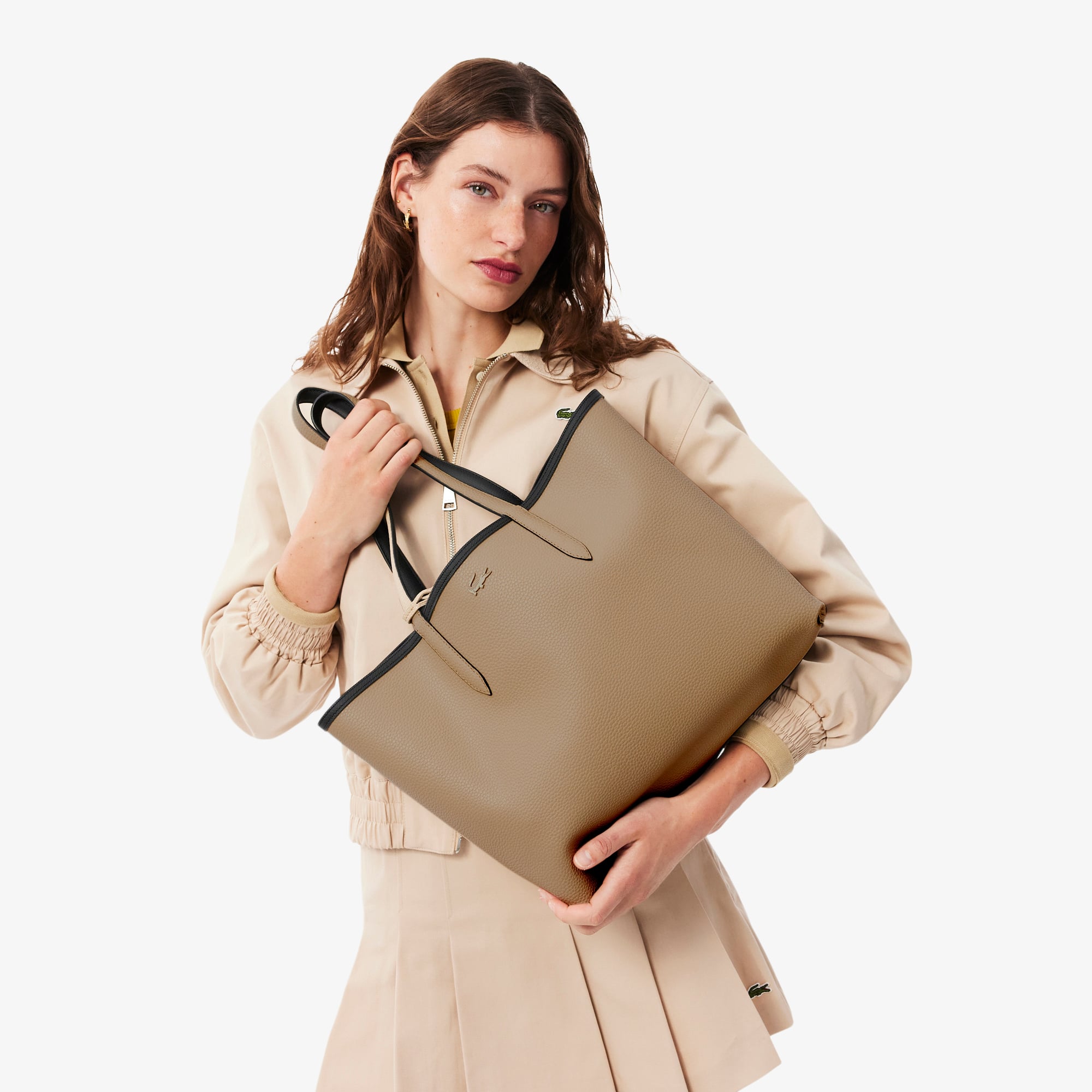 Anna Reversible Tote & Pouch - Bags - New In 2026 | Lacoste