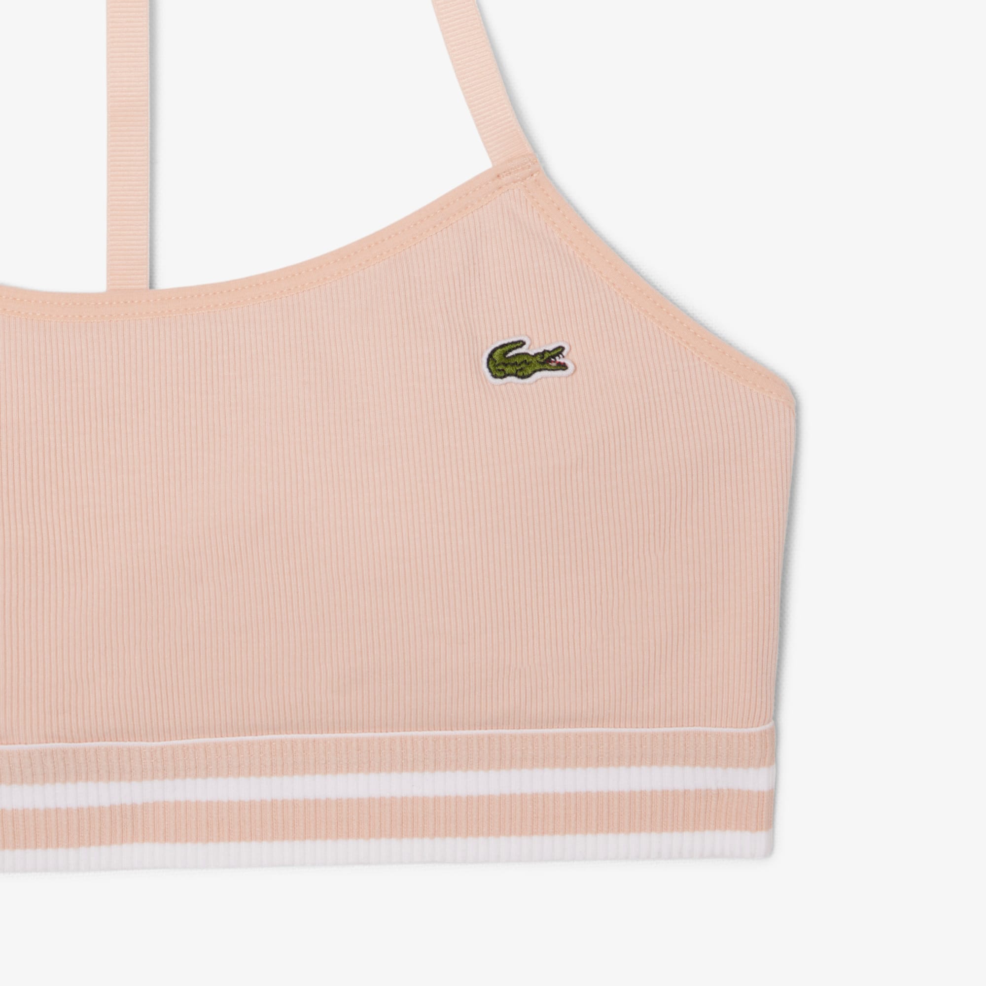 Ribbed Cotton Bralette