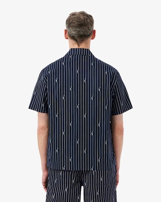 Relaxed Fit Print Twill Shirt