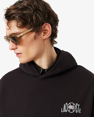 Sudadera De Forro Polar Con M&uacute;ltiples Estampados
