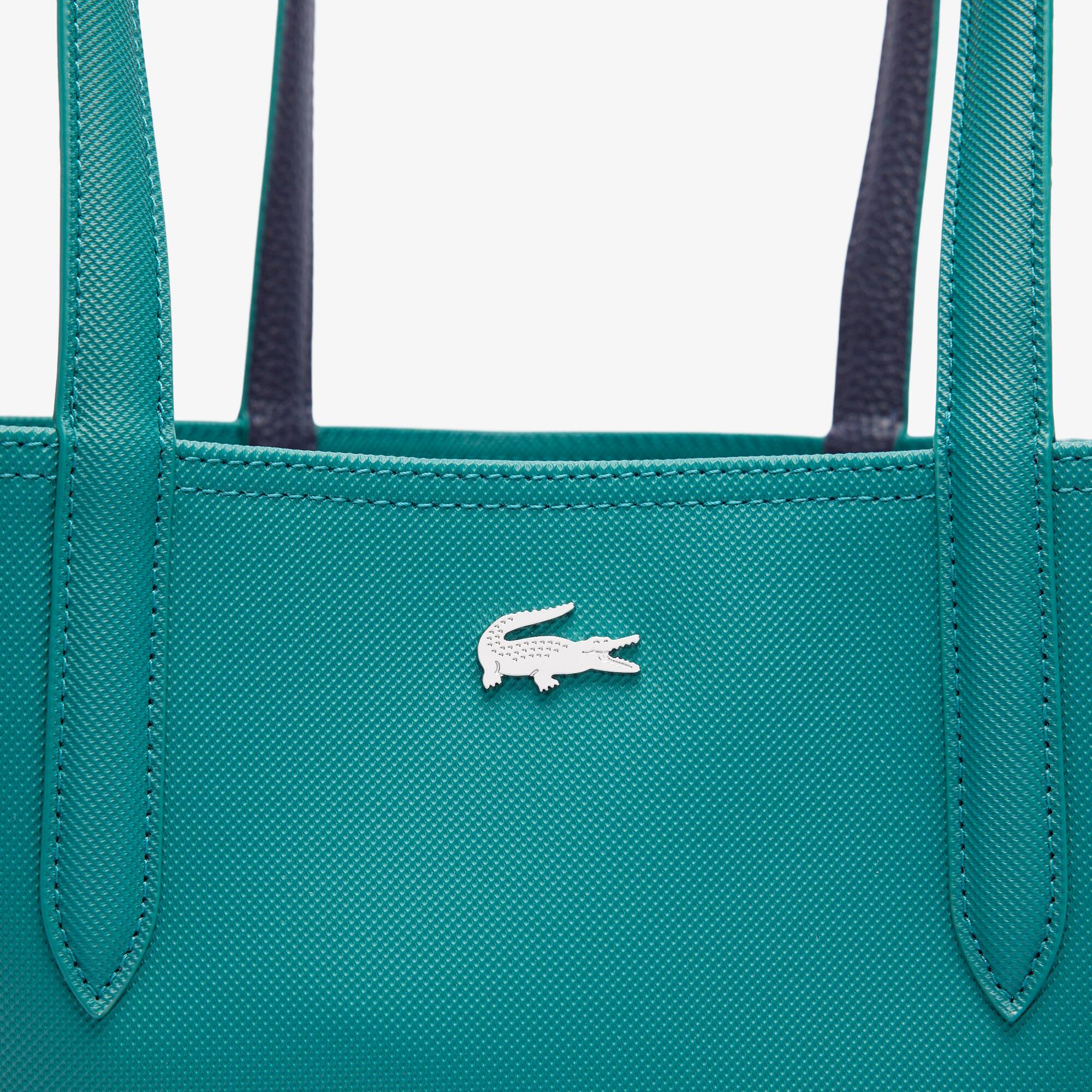 【即発】LACOSTE Anna Reversible Tote Bag(with pouch)NF2142AA Women's Anna Reversible Tote & Pouch - Bags - New In 2025