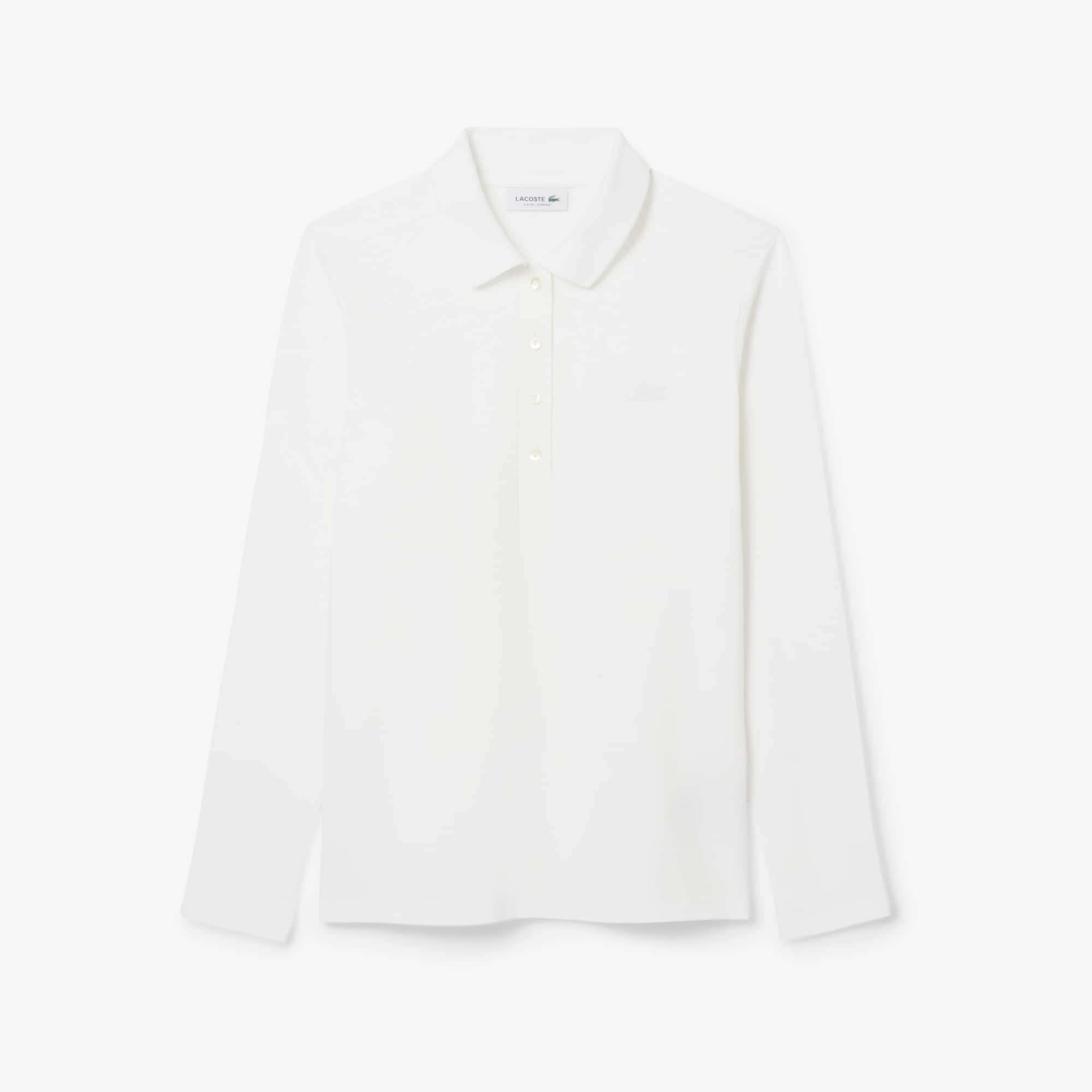 Women's Slim Fit L.12.D Stretch Mini Piqué Polo