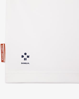 Polo de tenis de corte slim Daniil Medvedev edici&oacute;n Roland-Garros