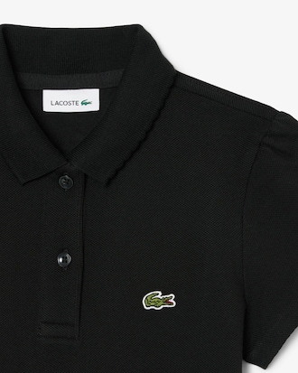 Girls' Scalloped Collar Piqu&eacute; Polo