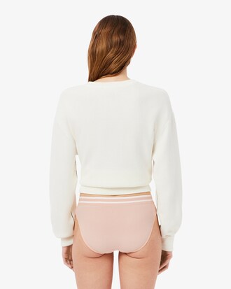 Stripe Waist Cotton Briefs