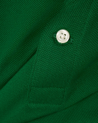 Badge Accent Petit Piqu&eacute; Polo Shirt