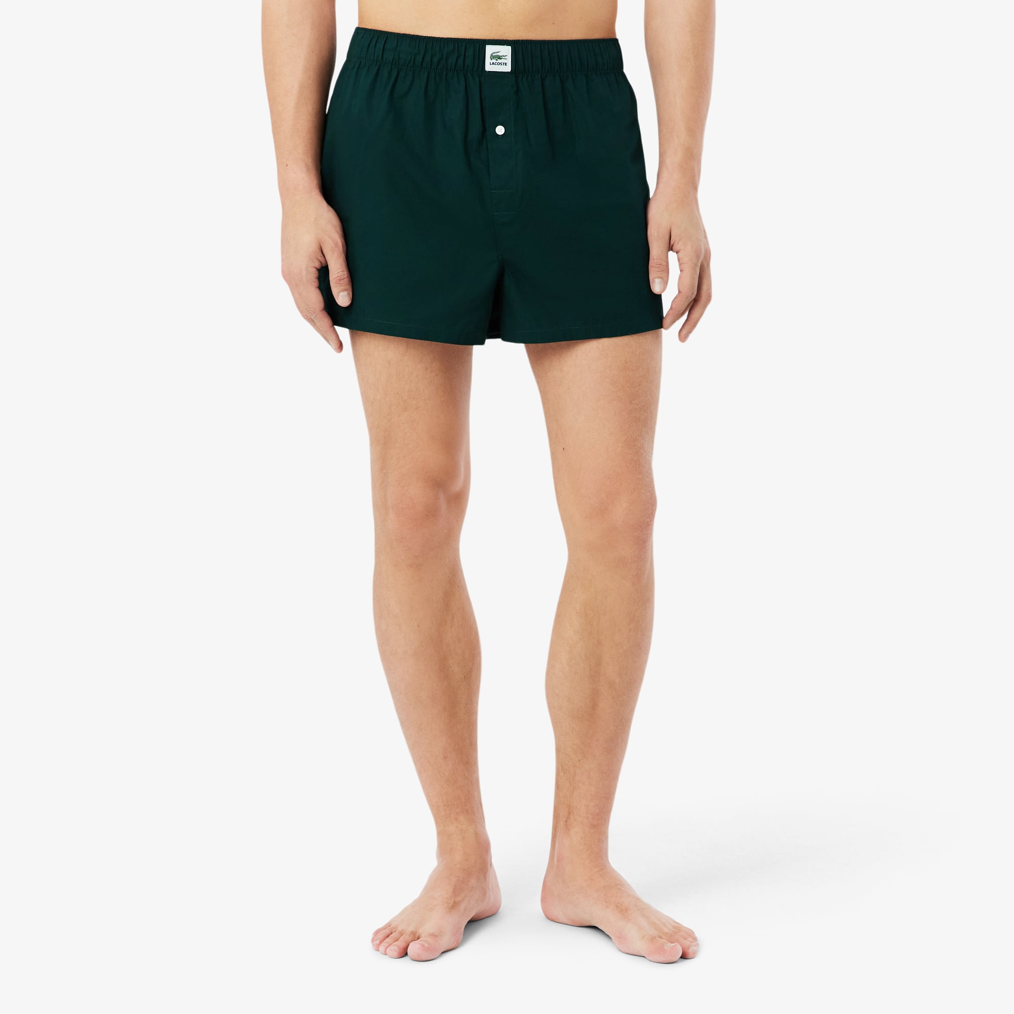 3-Pack Striped Cotton Poplin Boxers