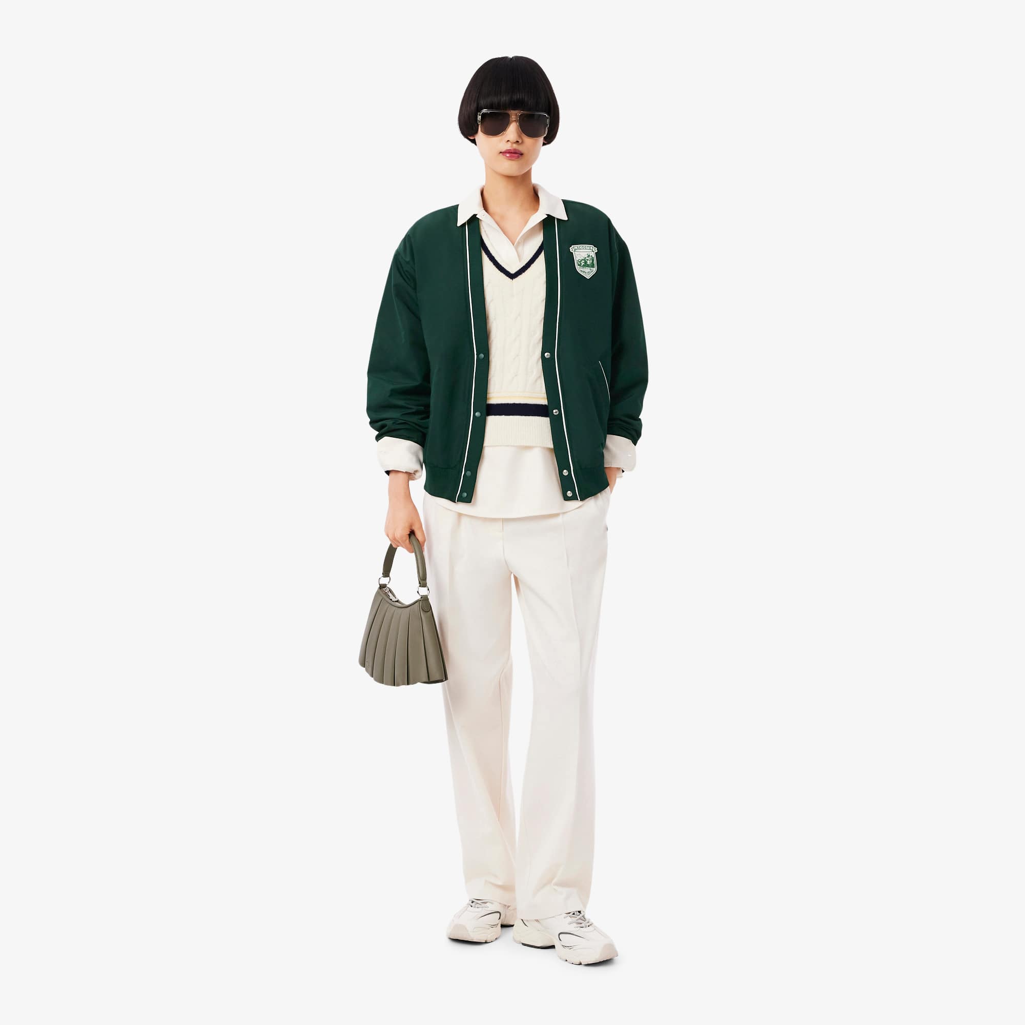 Women's Oversized Padded Nylon Cardigan - Jackets & Coats - New In