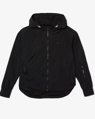 Blouson zipp&eacute; Lacoste SPORT l&eacute;ger en nylon et mesh