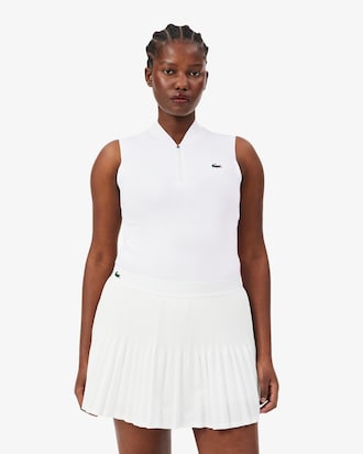 Sleeveless Ultra Dry Stretch Tennis Polo Shirt