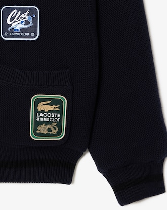 Lacoste x CLOT Cotton Cashmere Reversible Cardigan