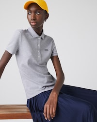 Women's L.12.D Slim Fit Stretch Mini Piqué Polo