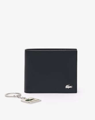 Men's FG Small Billfold and Keychain Gift Set