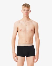 Men's 3-Pack Stretch Cotton Trunks