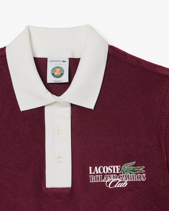Polo de tenis de rizo edici&oacute;n Roland-Garros