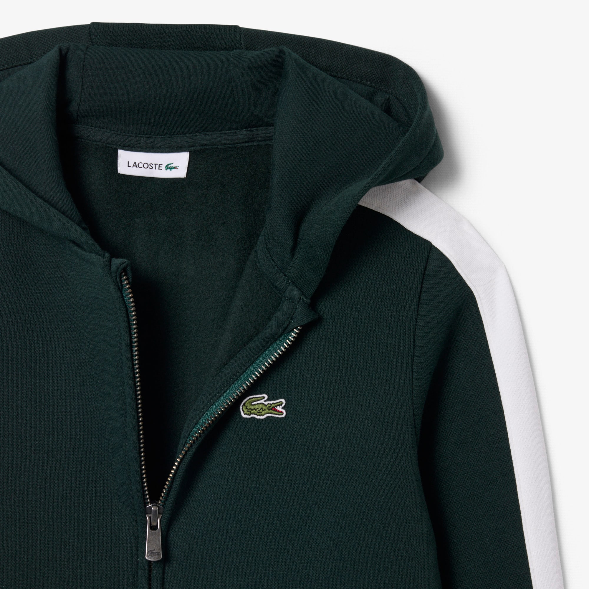 Zipped Fleece Hoodie