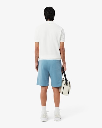 Shorts para hombre en felpa de algodón con estampado gráfico