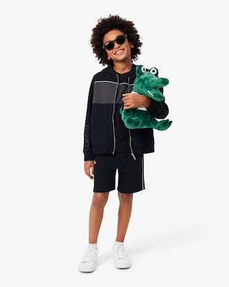 Colorblock Fleece Shorts