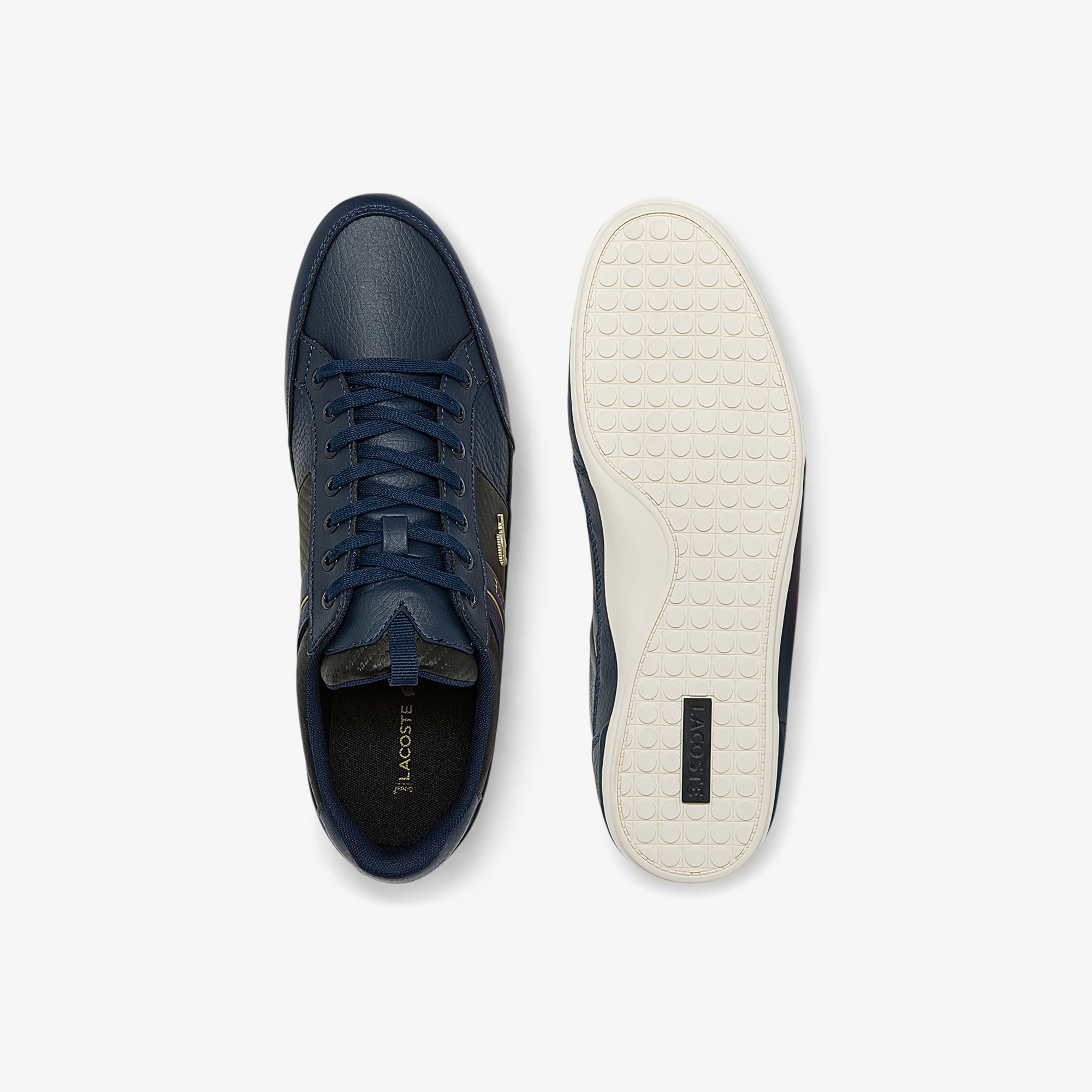 Zapatillas Lacoste Chaymon De Cuero Y Fibra De Carbono Para Hombre Azul  Marino