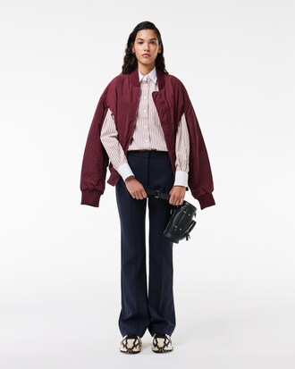 Women's High Waist Flared Dress Pants