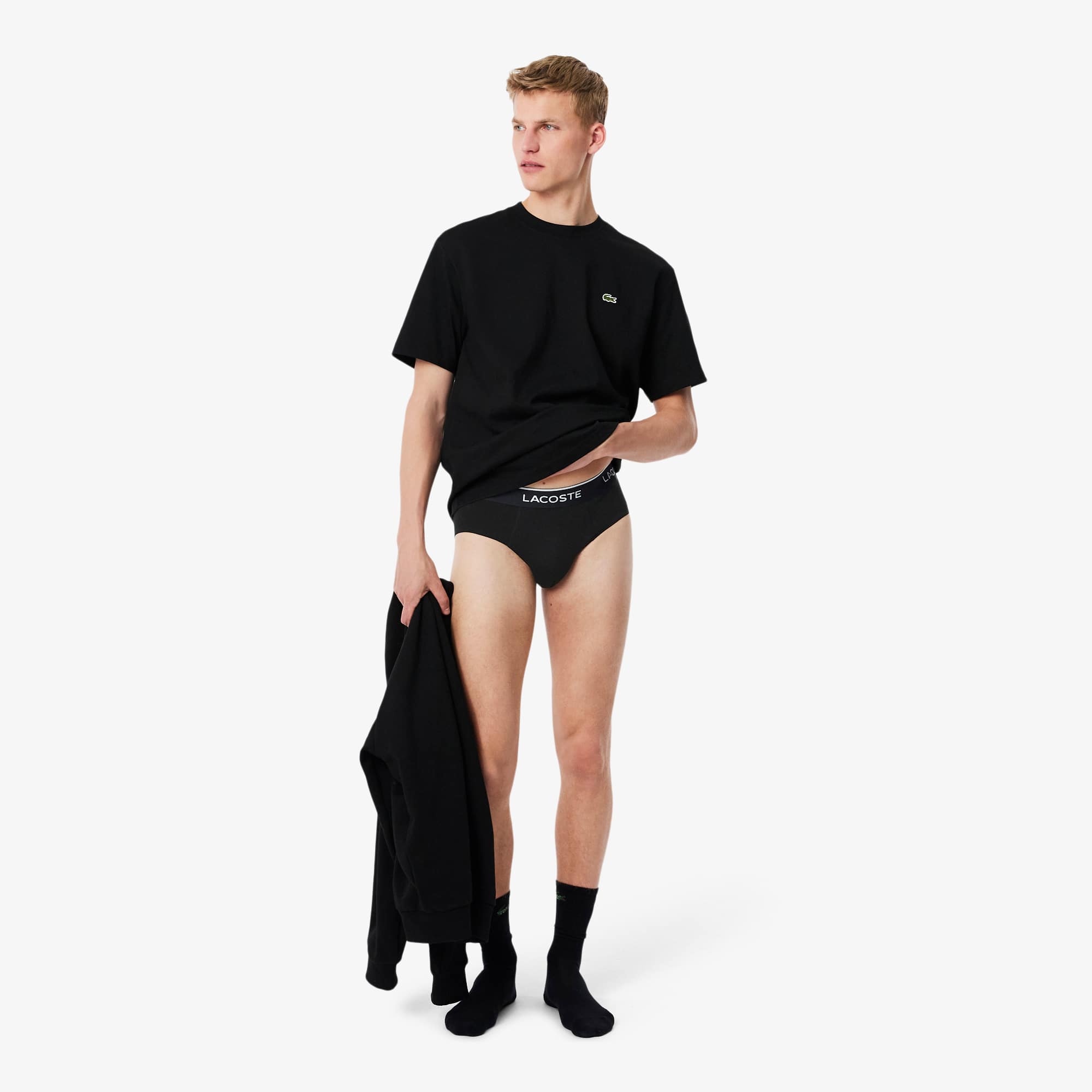 Men's Briefs 3-Pack - Underwear & Loungewear - New In 2026 | Lacoste