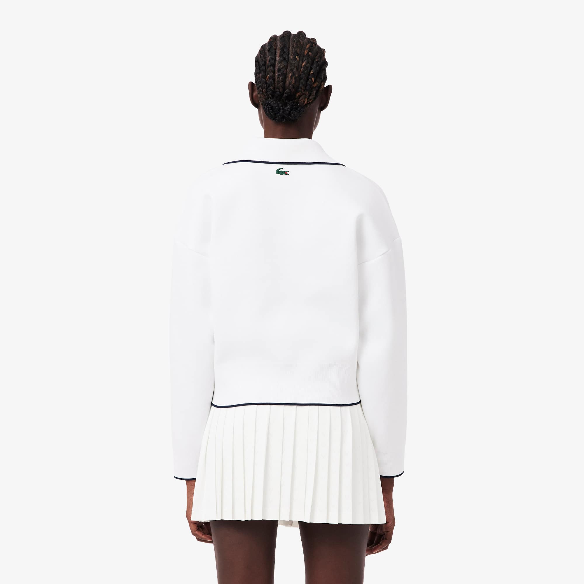 Tennis Heritage Polo Collar Sweatshirt - Sweaters & Sweatshirts Tennis Heritage Polo Collar Sweatshirt - Sweaters & Sweatshirts