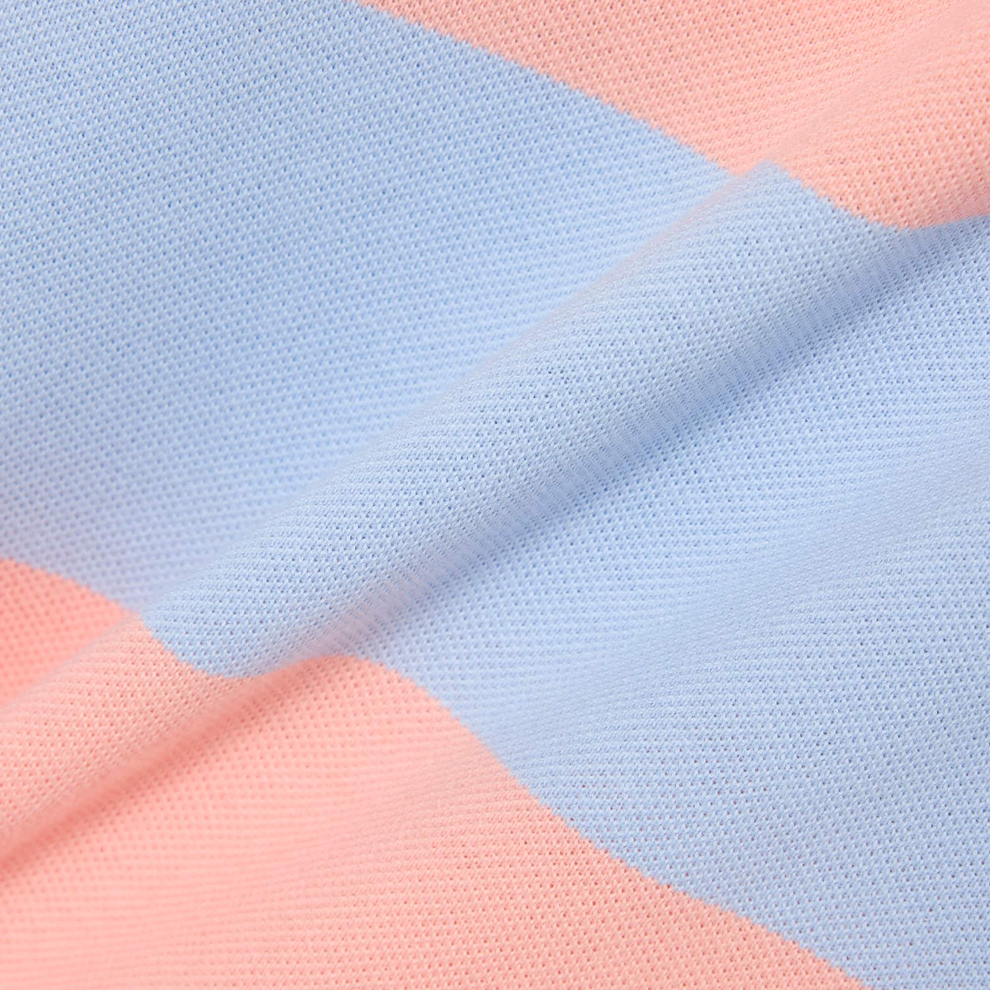 Sleeveless Striped Petit Piqué Polo Dress