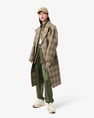 Chemise oversize en popeline de coton