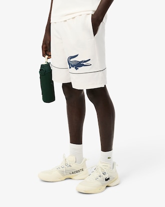 Short Tennis taffetas diamant&eacute; imprim&eacute;