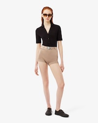 Women's Runway Crocodile Mini Shorts