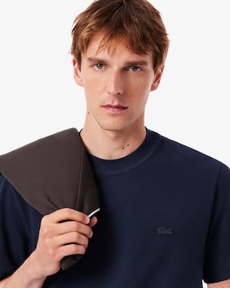 Playera Petit Piqué con cuello acanalado