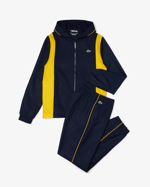 Navy Blue / Yellow / White