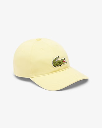 Casquette twill de coton badge Crocodile