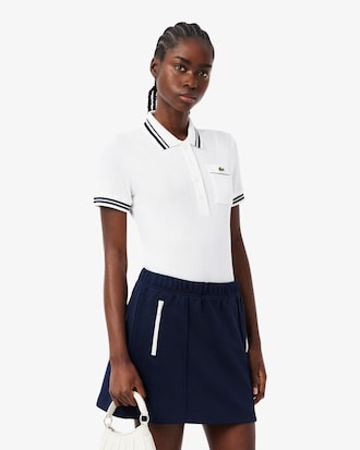Slim Fit French Made Ribbed Polo