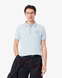 Men's Regular Fit L.12.12 Badge Print Polo